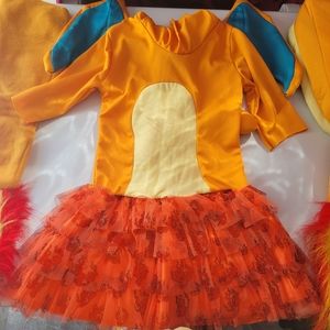 Charmander girls Halloween Costume size small.